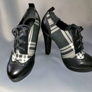 Le Chateau plaid heels